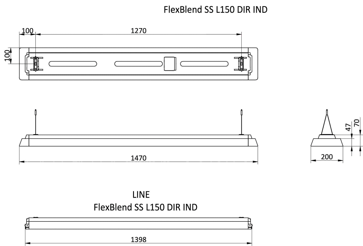 LED-Pendelleuchte SP342P 60S #18303200