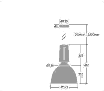 LED-Pendelleuchte GLAC2L LED #96635218