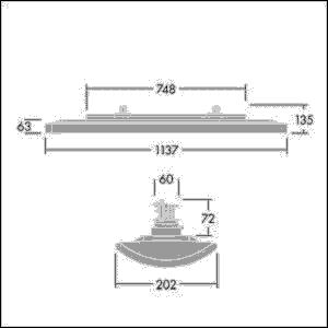 LED-Hängeleuchte IQ SUSP S #96637143