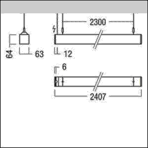 LED-Pendelleuchte LINCOR DI #42950854