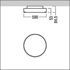 LED-Rundleuchte ONDA2 P #42952592