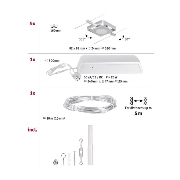 Komplett-Seilsystem 944.20