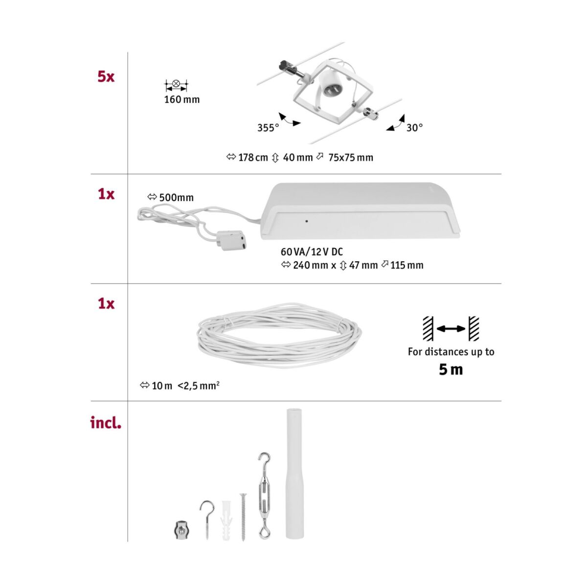 Komplett-Seilsystem 944.32