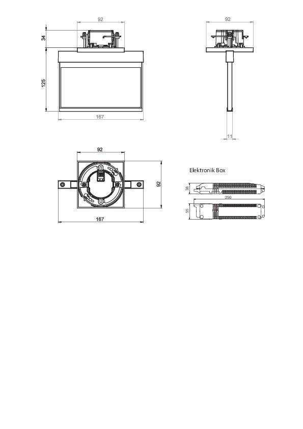 LED-Rettungszeichenleuchte AIE403SC