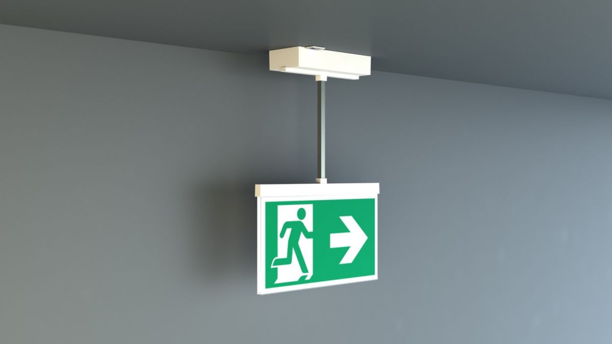 LED-Rettungszeichenleuchte AMDP403SC