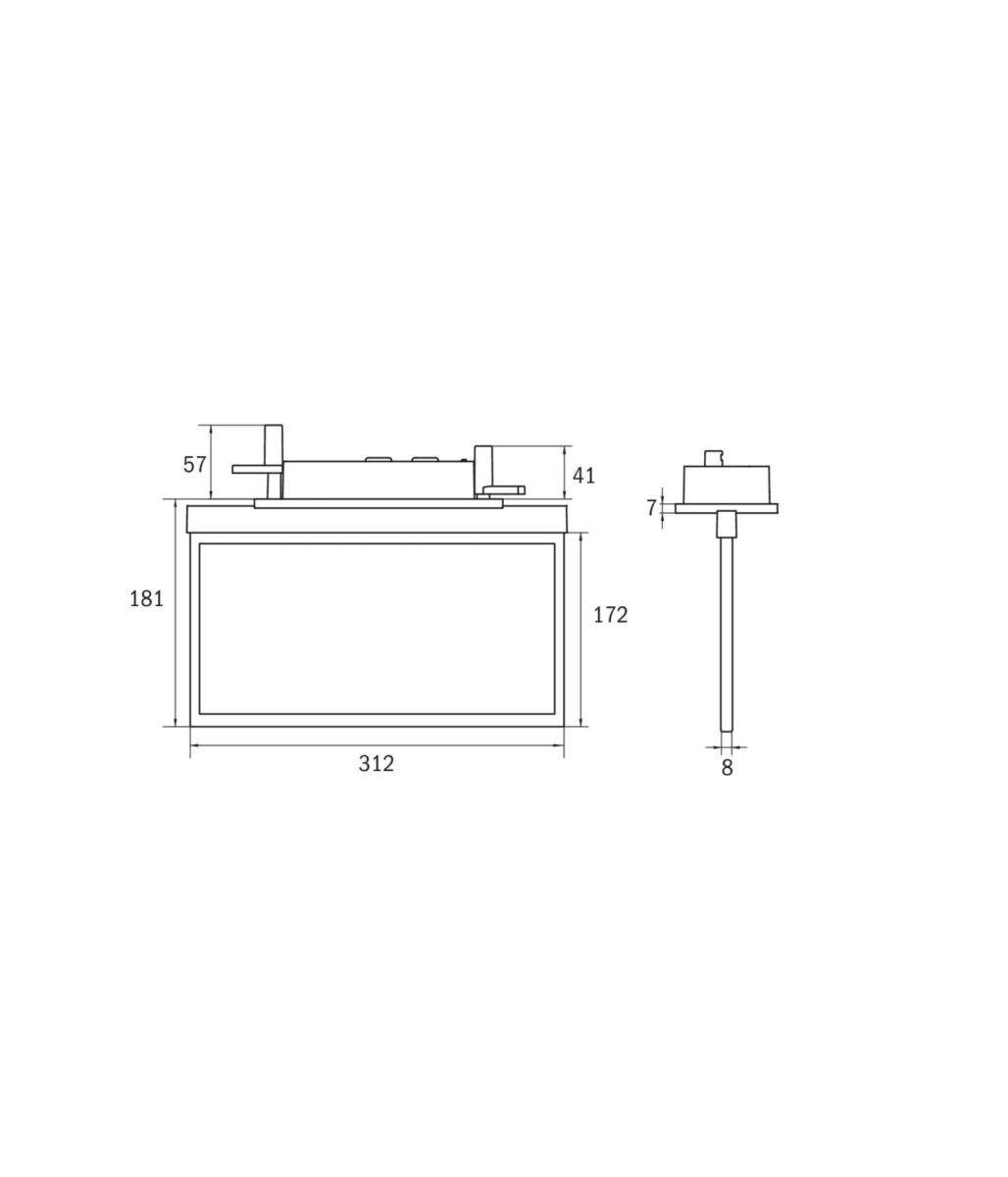 LED-Rettungszeichenleuchte AXC401SC-E