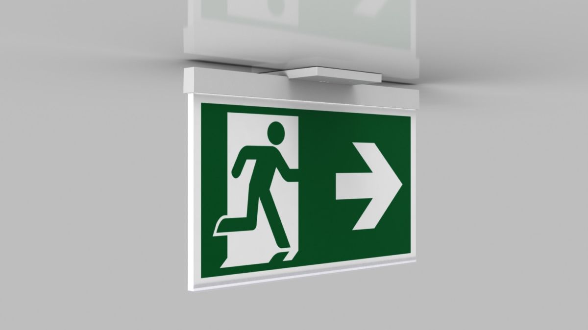 Rettungszeichenleuchte AME401WL