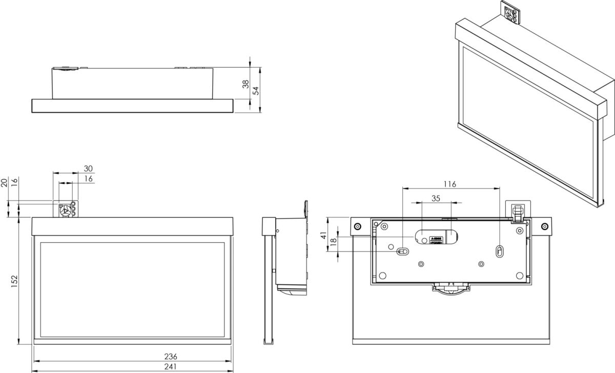 Sicherheitsleuchte AMW509CC-AZ