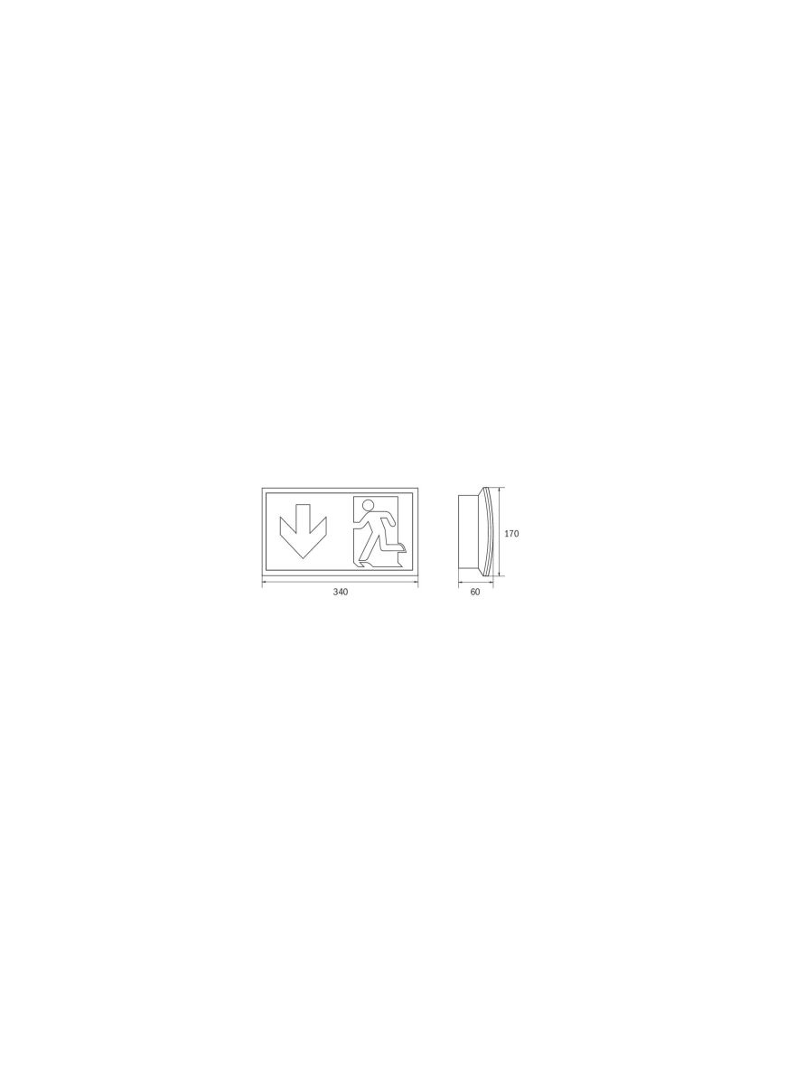 Sicherheitsleuchte KCW428WL