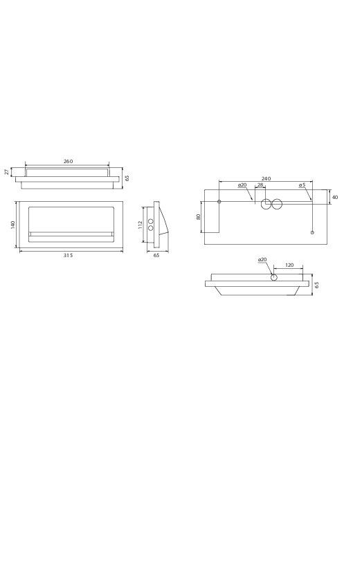 Sicherheitsleuchte ZAW418WB