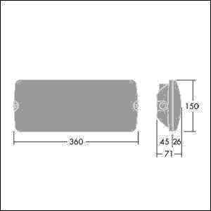 LED-Notlichtleuchte VOYAGER SO #96634939