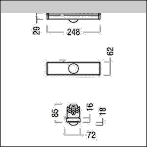 LED-Sicherheitsleuchte RESPRO TEC #42945098