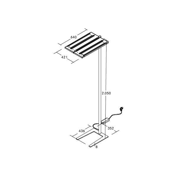 LED-Stehleuchte 77412184AI