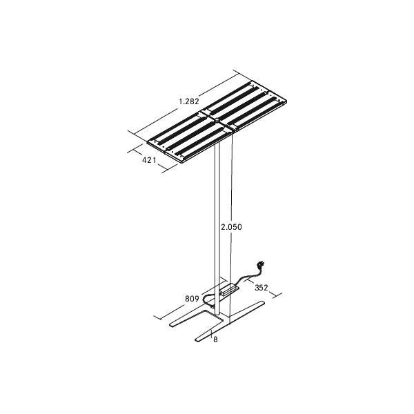 LED-Stehleuchte 77414184AI
