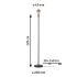 LED-Stehleuchte 796.14