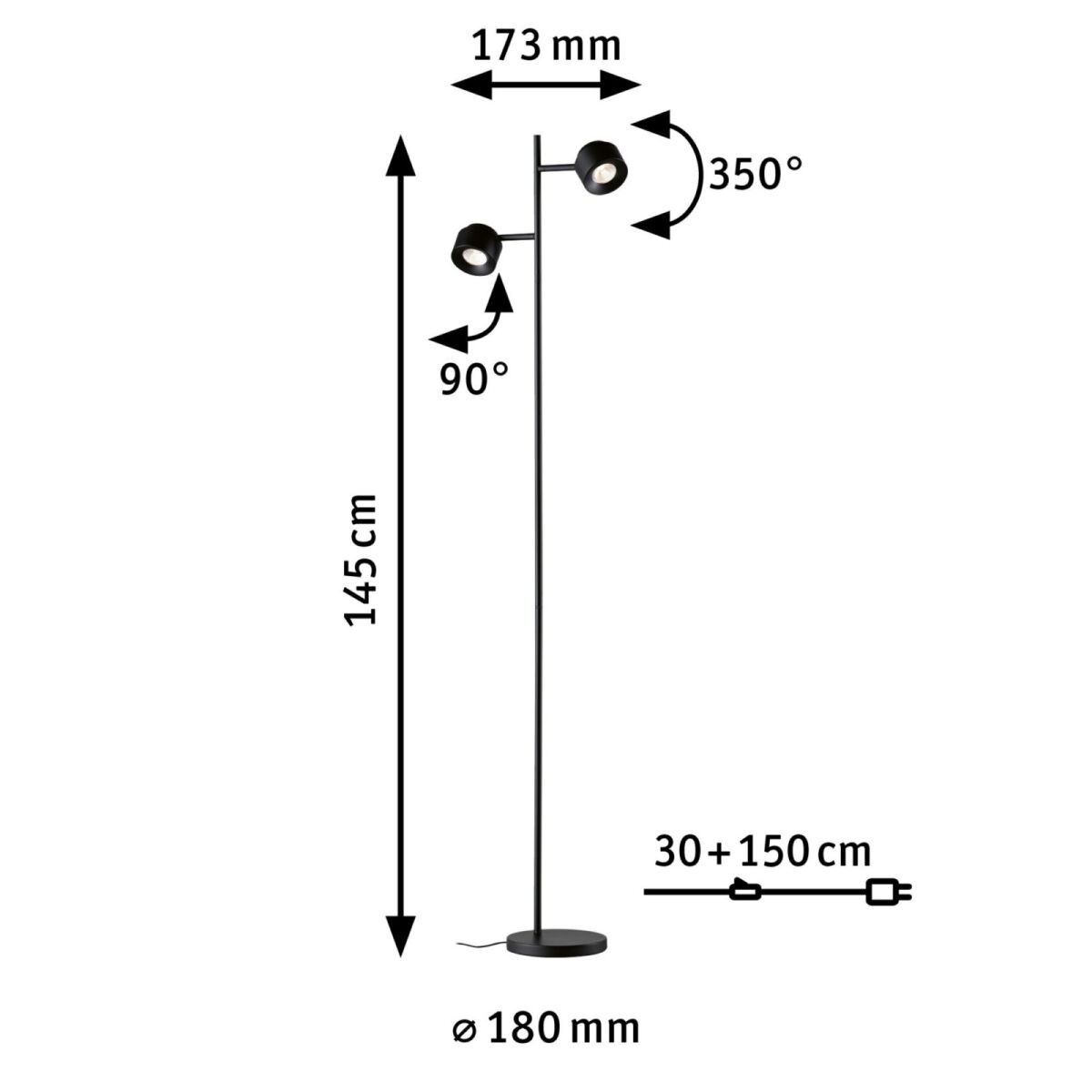 LED-Stehleuchte 797.75