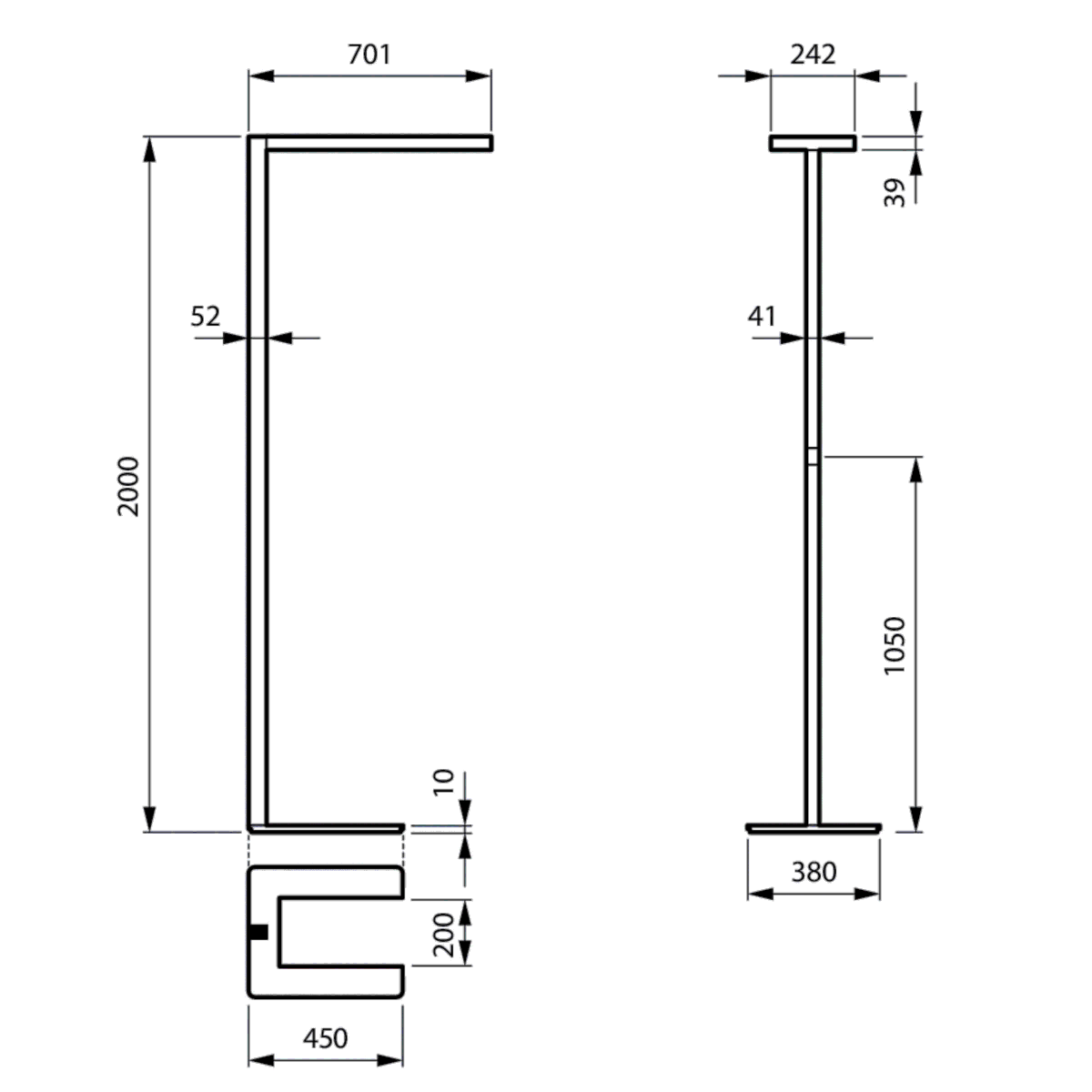 LED-Stehleuchte FS486F125S #58523200
