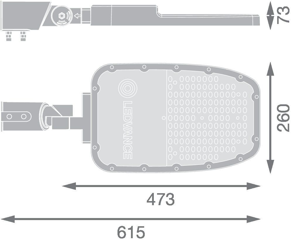 LED-Mastan-/aufsatzleuchte SLAREA#4099854079849