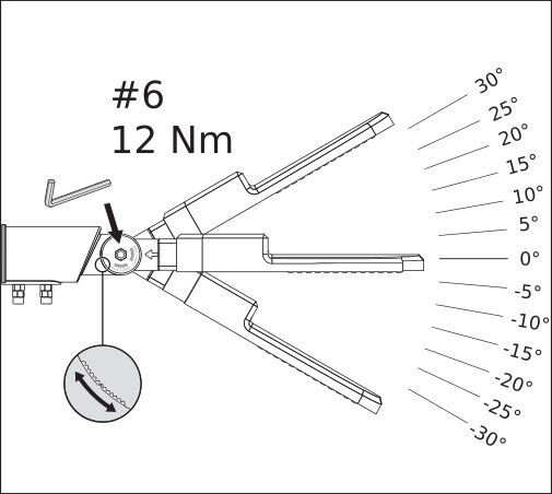 LED-Straßenleuchte SLAREASPDMDV65W740