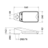 LED-Außenleuchte 42 L80 VARIO DB702
