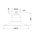 LED-Hängeleuchte 565 3203 G2