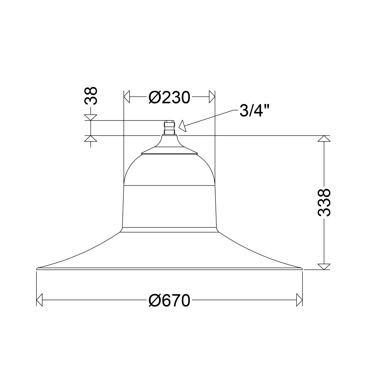 LED-Hängeleuchte 565 1601R G2
