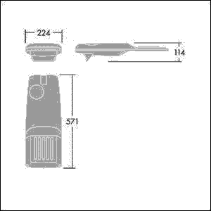 LED-Straßenleuchte IP 36L85- #96636176