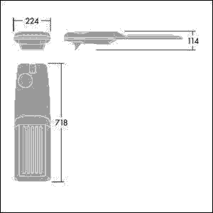 LED-Straßenleuchte IP 72L50- #92904792