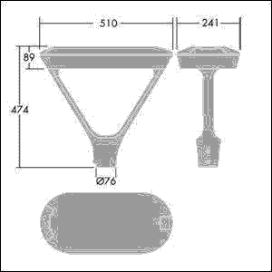 Mastaufsatzleuchte UD 48L35 #96277184