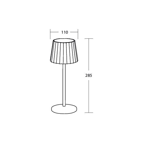 LED-Akkutischleuchte 65411123