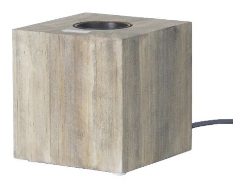 Holz-Leuchte Würfel 90x90 88901