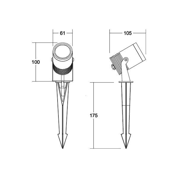 LED-Erdspießstrahler 60105643