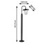 LED-Pollerleuchte 947.59