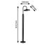 LED-Pollerleuchte 947.60