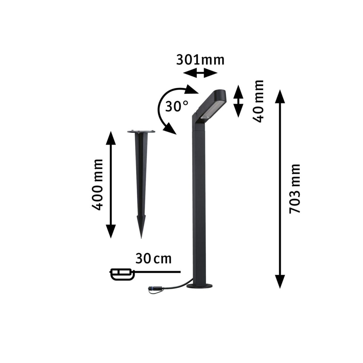 LED-Pollerleuchte 945.47