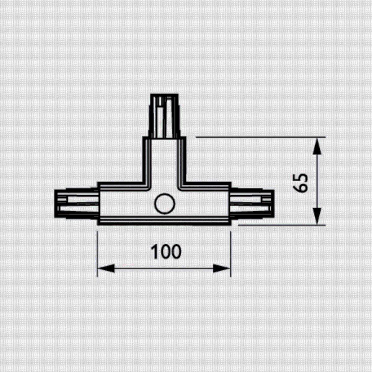T-Verbinder ZCS750 5C6 TCPLI BK