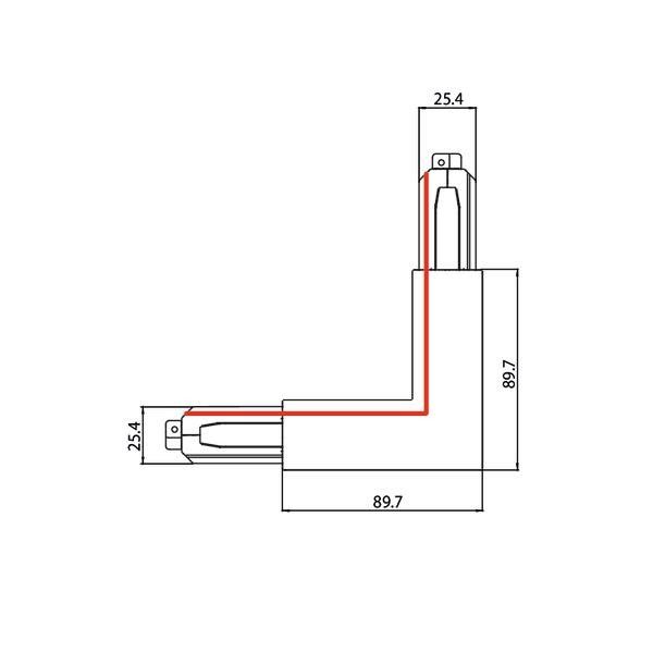 Eckverbinder 90Gr. 87126070