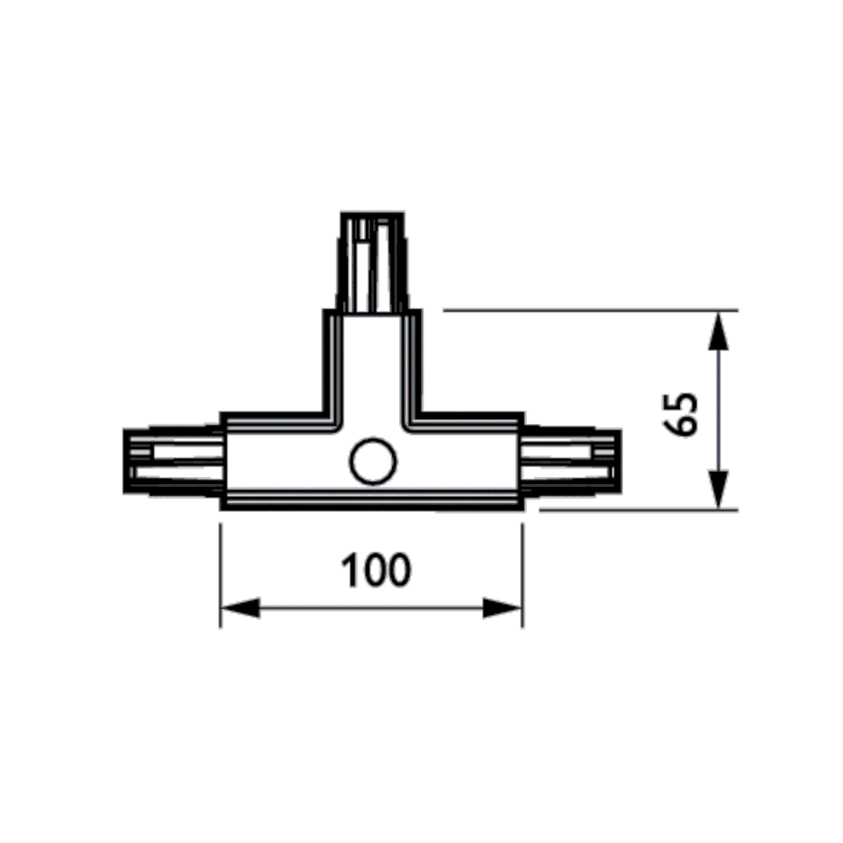 T-Verbinder ZCS750 5C6 TCPLE GR