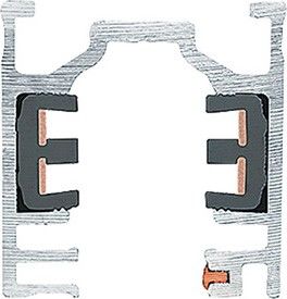 Stromschiene 3000mm 3PH/L3+DALITRACK3mBK
