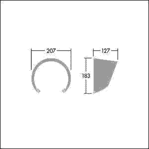 Blende CONT3 12L VISOR GY