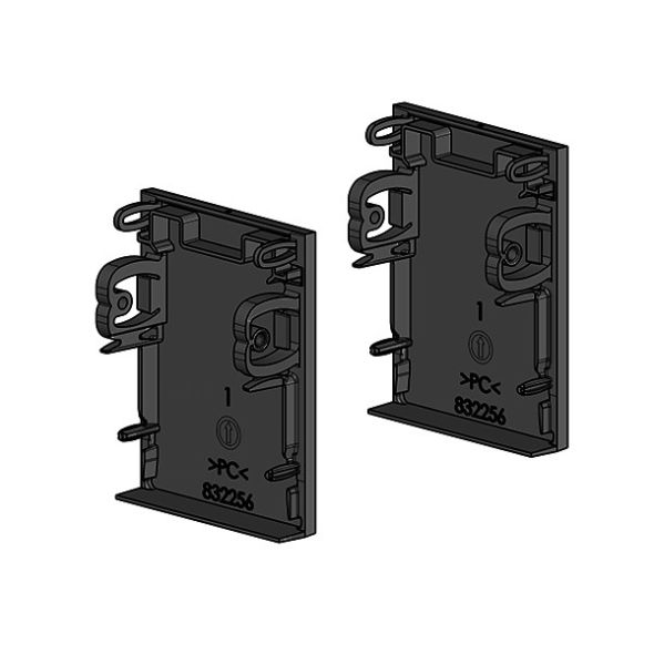 Enddeckel (VE2) LK-Z 045.1 schwarz