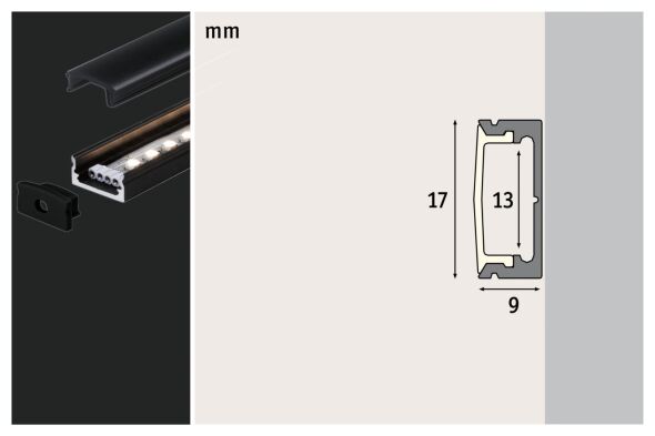LED-Strip Profil 705.22