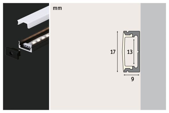 LED-Strip Profil 789.01