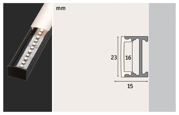 LED-Strip Profil 789.04
