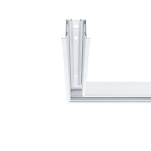Eck-Kanal f.LED-Lichtlinie SLN2-C CL MRT L545WH