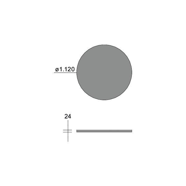 Akustikpaneel D1200mm 85720101