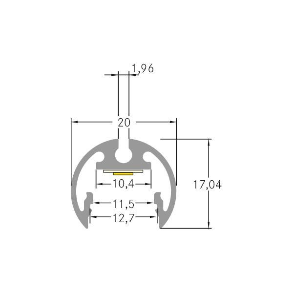 LED-Anbau-Rundprofil 53760260