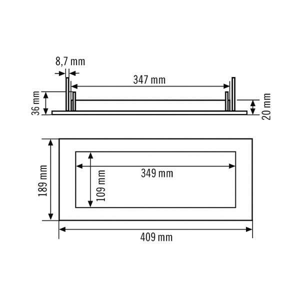 Einbaurahmen universal SLX/ELXM #EN10077104