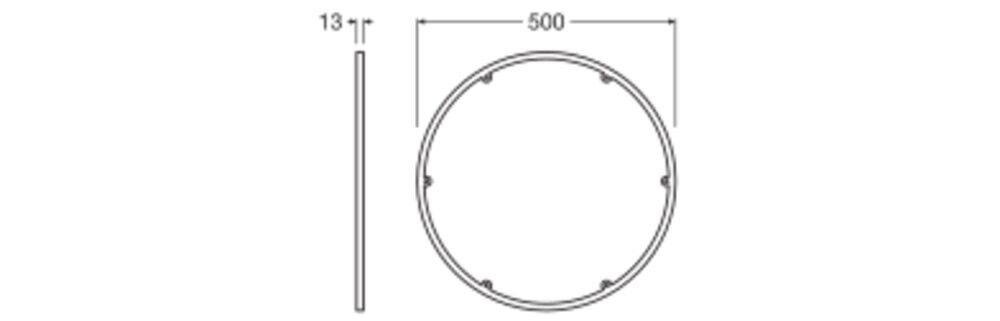 Runder Rahmen SFFL.500ROUNDFRAMESI