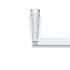 Eck-Kanal f.LED-Lichtlinie SLN2-C CL MRT L545WH